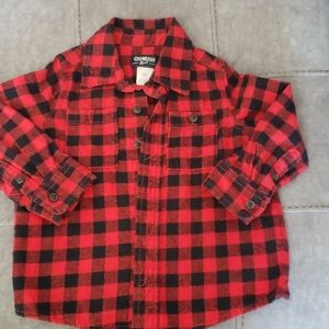 Oshkosh 2T button down shirt.